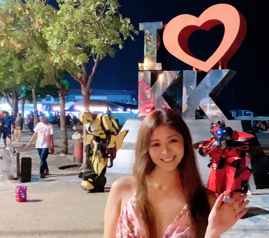 I LOVE KK のモニュメント